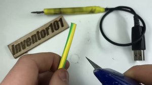Как сделать паяльник из карандаша