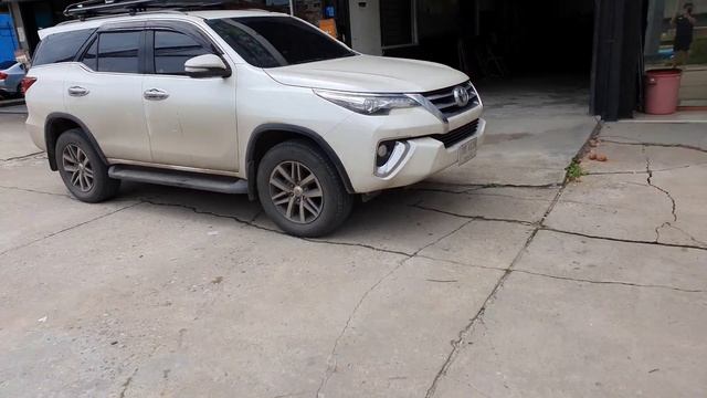 แร็คหลังคาตะแกรง fortuner ติดตั้ง Carryboy CB550N แร็คหลังคารถยนต์มือสอง ฟอร์จูนเนอร์ rackหลังคารถ