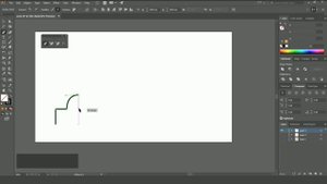 Кривые Безье в Adobe Illustrator Инструмент Pen Tool 14 урок