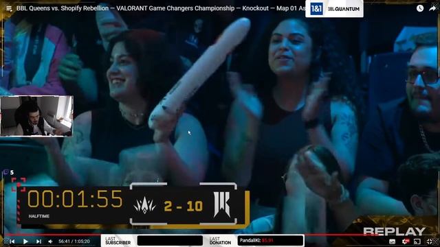 Review VCT GameChangers BBL Queens vs SR смотреть онлайн