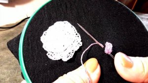 Вышивка своими руками//Бразильская вышивка//Вышиваем Розу