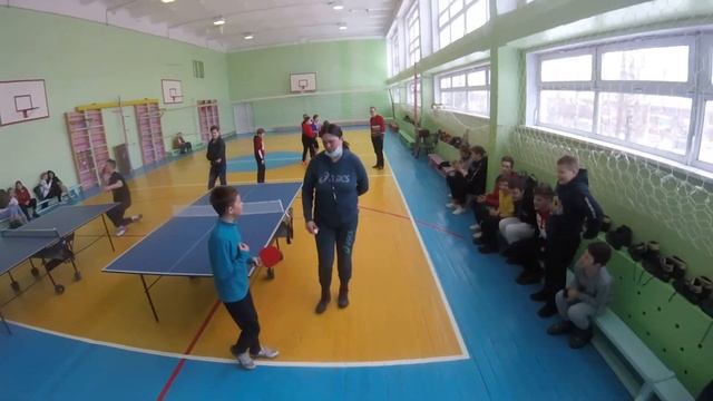 Настольный теннис. Школа№5.