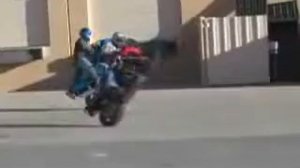 Honda CBR 600 F bike Stunt !