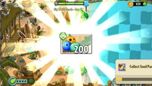 День11 Большая Пляжная Волна (Big Wave Beach) Plants vs. Zombies 2