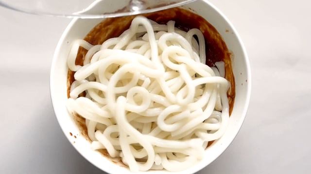 Peanut Butter Udon Noodles / Non Spicy Version