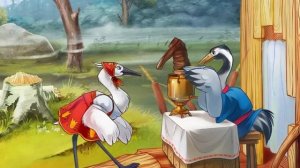 Журавль и цапля (сказки на ночь)