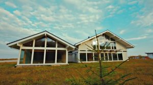 Обзор дома по технологии каркас. По проекту " Дом в Сатино -690м2". НАРХОЗСТРОЙ.