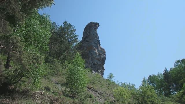 Скала "Голубка" и пещеры "Караульная 2", "Караульная 3" смотреть онлайн