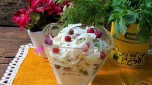 Салат из репчатого лука с лимоном