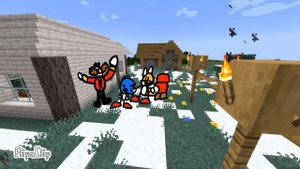Соник против Minecraft’a Новый год (Flipa Clip)