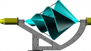 Ветряная турбина на основе винта Архимеда.