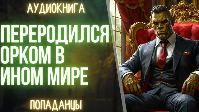 АУДИОКНИГА | ПОПАДАНЕЦ: ПЕРЕРОДИЛСЯ ОРКОМ В ИНОМ МИРЕ смотреть онлайн