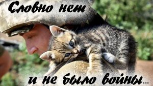 Словно нет и не было войны...