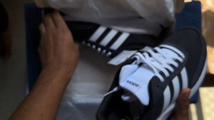 ADIDAS RUN 70S LIFESTYLE RUNNING SHOES BLACK UNBOXING