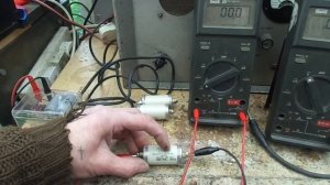 High Voltage Capacitor leakage testing.