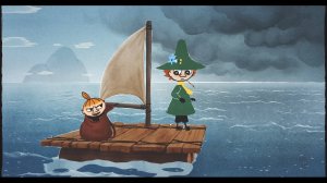 SNUFKIN MELODY OF MOOMINVALLEY  прохождение на русском #4 строим плот