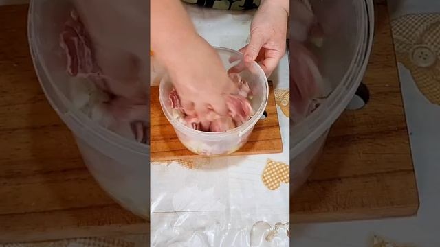 Лучший маринад шашлыка который я всегда делаю с соком лимона