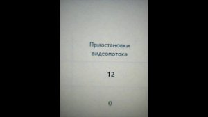 Что такое приостановки видеопотока?