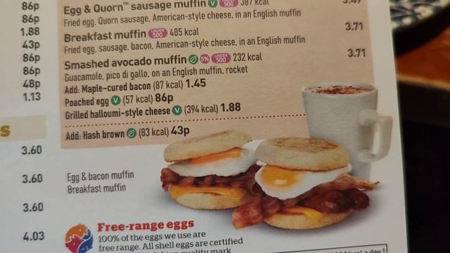 Muffin breakfast review at Wetherspoons #breakfast #food #foodreview