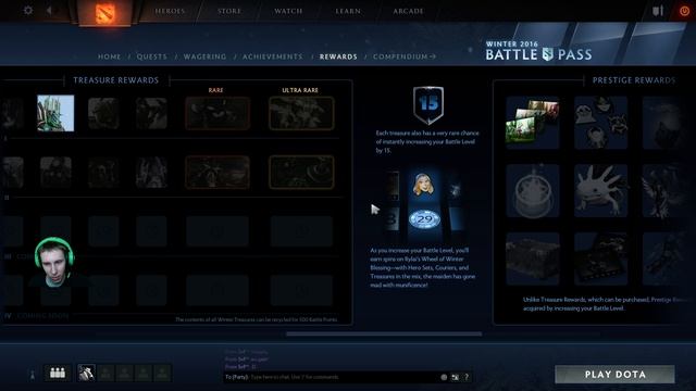 Беглый обзор Battle Pass (Shanghai Major Compendium) смотреть онлайн