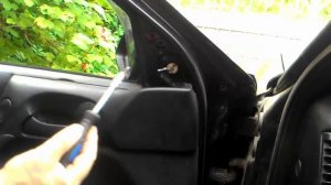 Опель Вектра Б  Ремонт  как заменить и установить зеркала заднего вида