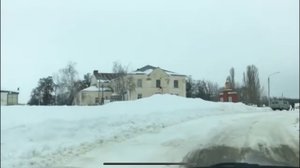 Часть 2 из4/ Еду в гости/ Сугробы под два метра/ Продолжаю обзор на ЛАДА ВЕСТА.