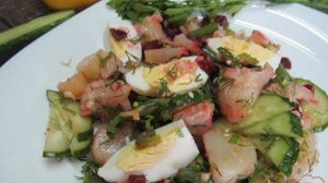 Летний овощной салат