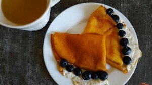 Заварные блины с маскарпоне