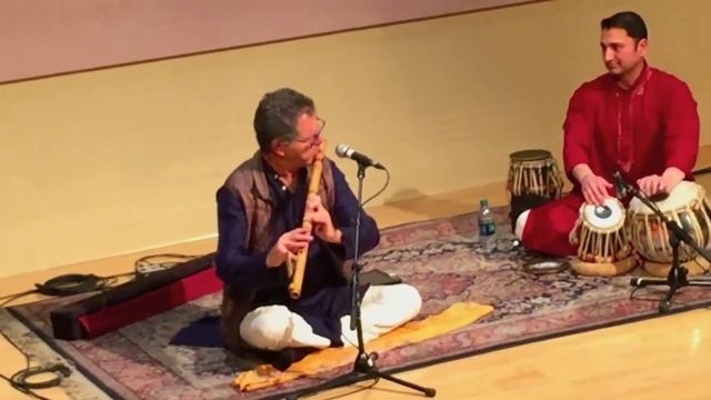 Steve Gorn (bansuri) & Manpreet Bedi (tabla) "Raga" 2/3/18 @ Spurlock Center for World Music