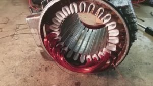 Перемотка электродвигателя своими руками. Двухскоростной электродвигатель 1,8 кВт. 1500/3000 об/мин