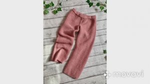 Вязаные штанишки спицами