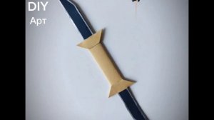 Как сделать простые бумажное оружие