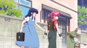 От холодной воды превращается в девушку #anime #аниме