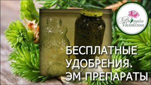 БЕСПЛАТНЫЕ УДОБРЕНИЯ. ЭМ препараты