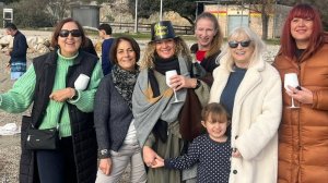 Вот и Новый 2025 год наступил! 1 января на пляже .Это было не очень тепло,но весело!)