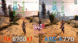 RX 6700XT vs ARC A770 // NEW DRIVER // PC GAMES BENCHMARK TEST ||