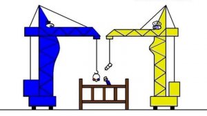 Жизнь 2х кранов. Серия 6. Рождение ребенка