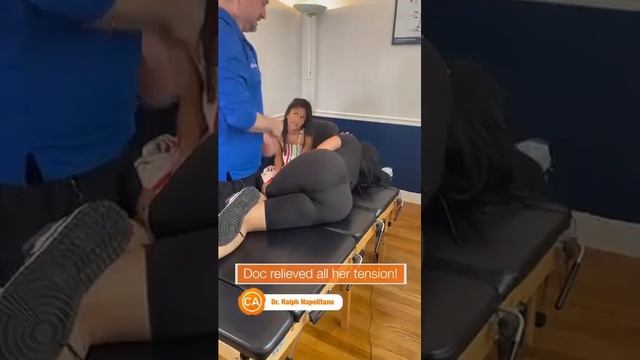 CHIROPRACTIC CRACKS  Her body needed this #asmr #short #shorts