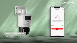 Демонстрация камер Hikvision SE2C Mini TandemVu PT. Hikvision SE2C Mini TandemVu PT kamerasi #cctv