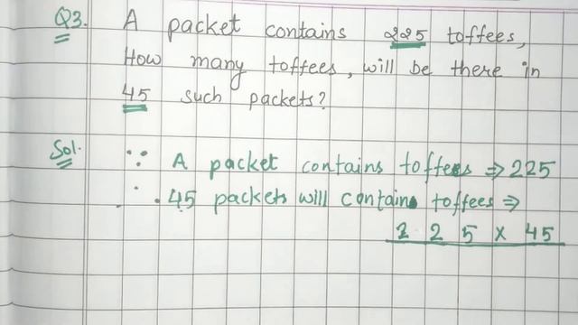 class 5th mathematics chapter 3.1 question number 3rd 4th 5th