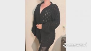 Воздушный кардиган спицами