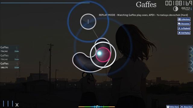 OSU! MAP - ooes, APEX Ya tseluyu devochek 3.5*