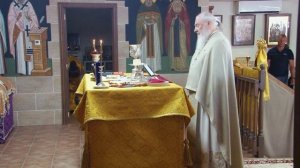 Литургия Иоанна Златоуста. Храм Покрова Пресвятой Богородицы г. Албуфейра, Португалия