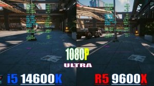 RYZEN 5 9600X vs INTEL i5 14600K || PC GAMES BENCHMARK TEST ||
