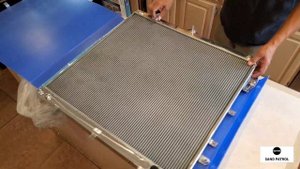 Toyota Tundra 5.7 Liter V8 Aluminum Radiator replacement.