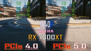PCIe 4.0 vs PCIe 5.0 || RX 7800XT @ 16GB // PC GAMES BENCHMARK TEST ||