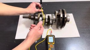 Проверка коленчатого вала LAND ROVER 276DT 306DT