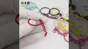 колечки цветные в перчатках