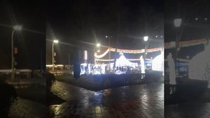 Новогодний Гомель, Беларусь, дождь не испортил настроение!