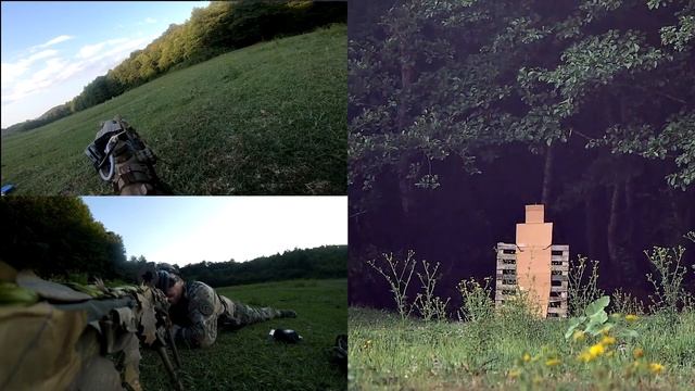 99 МЕТРОВ Стреляем по мишеням. Airsoft sniper. Снайпер. Страйкбол.